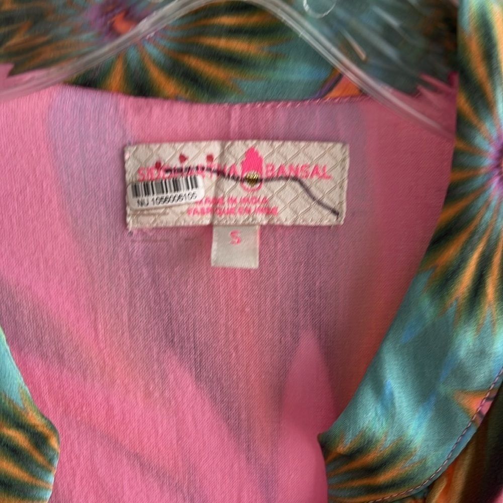 Siddhartha Bansal Mixed Print Button Front Maxi D… - image 12